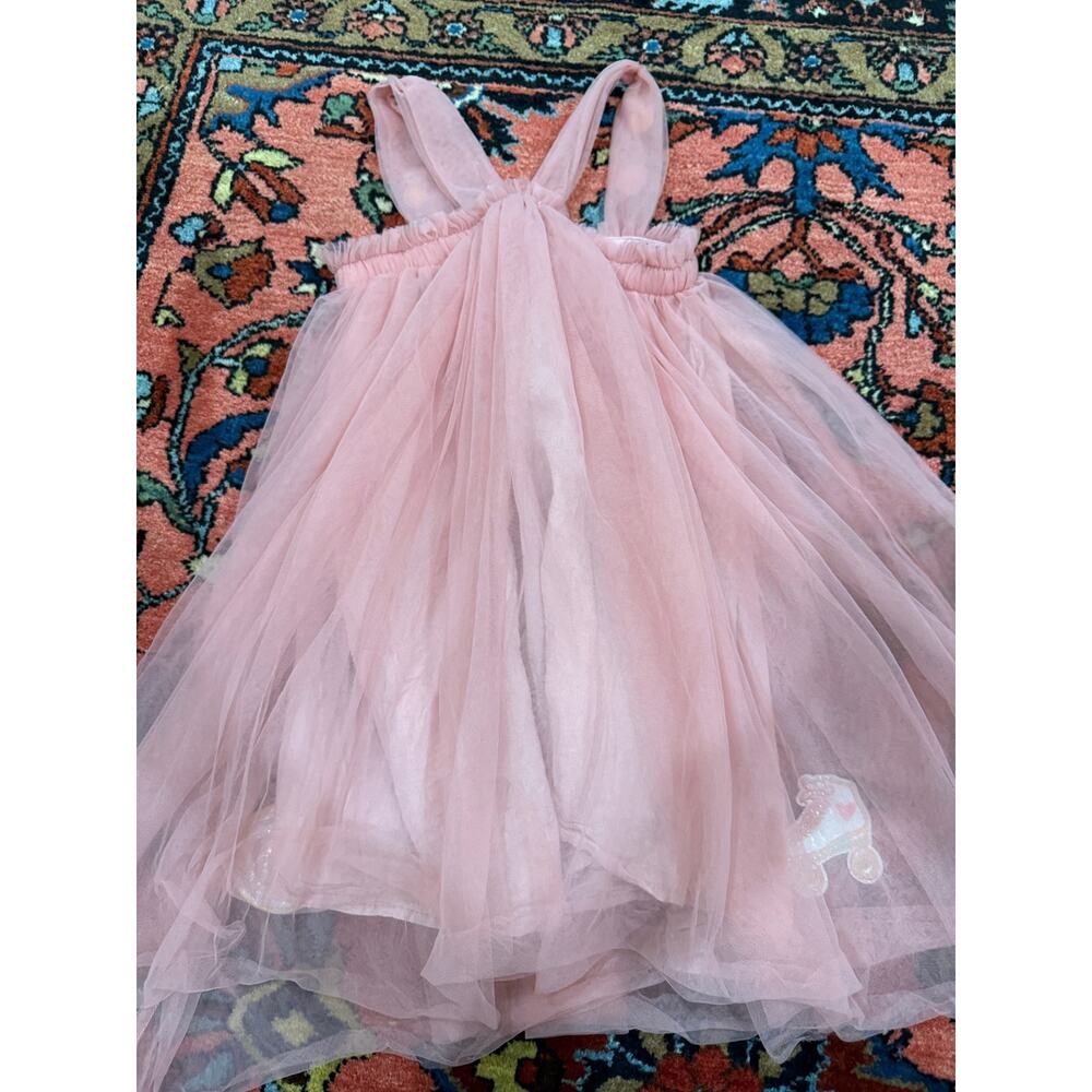 Lola and the Boys Summer Spring Easter Girls Dress 7 8 Tulle Party Birthday - Picture 3 of 8